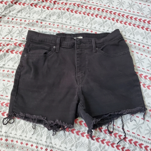 Levis Cutoff Jean Shorts - Picture 1 of 4